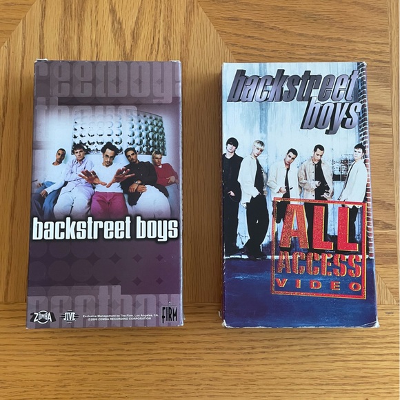 Vintage Backstreet Boys VHS Behind the Scenes and Music Videos - Picture 1 of 7